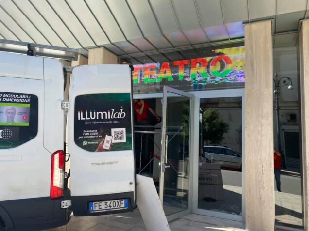 Teatro – Cerignola (FG) – Display led